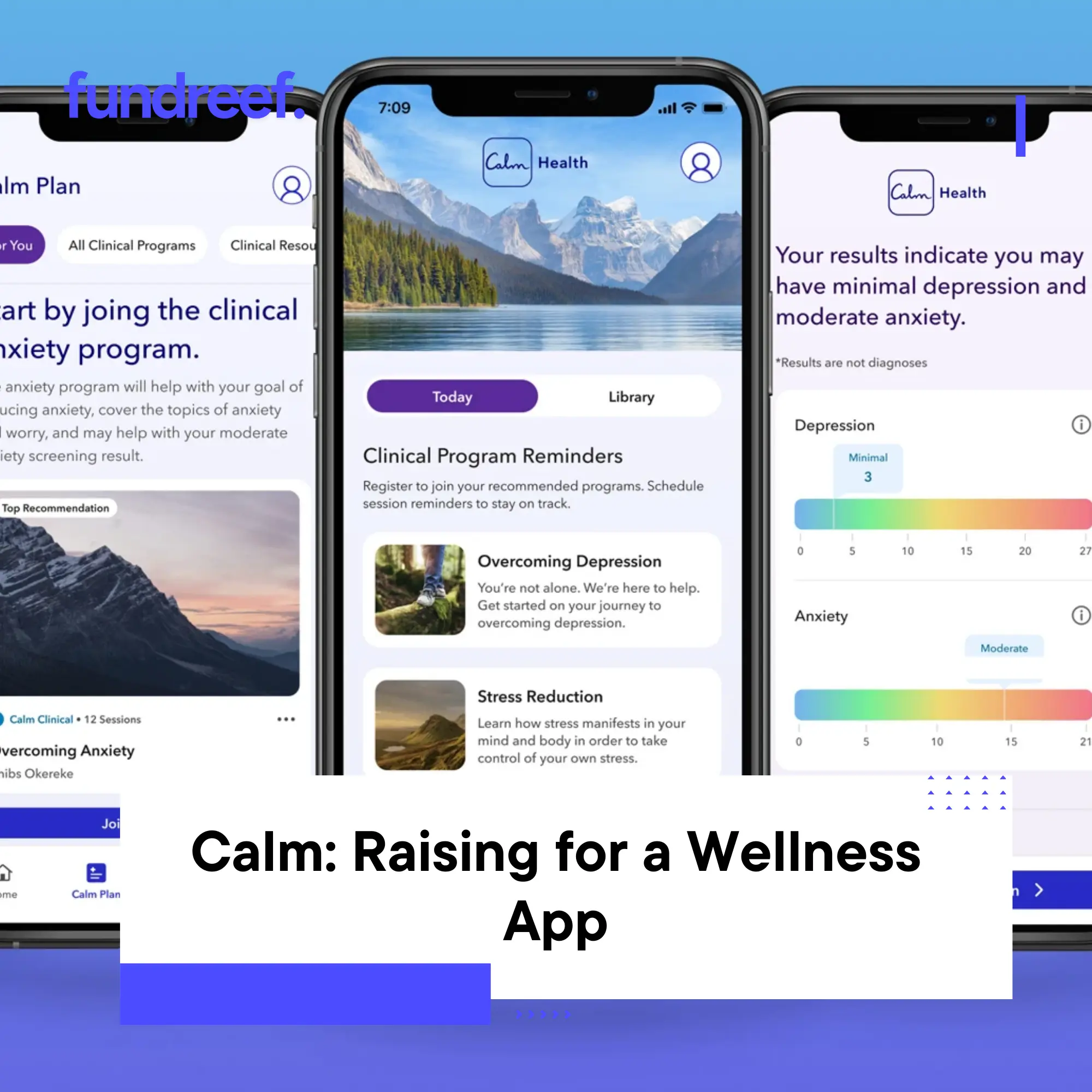 Calm Raising for a Wellness App